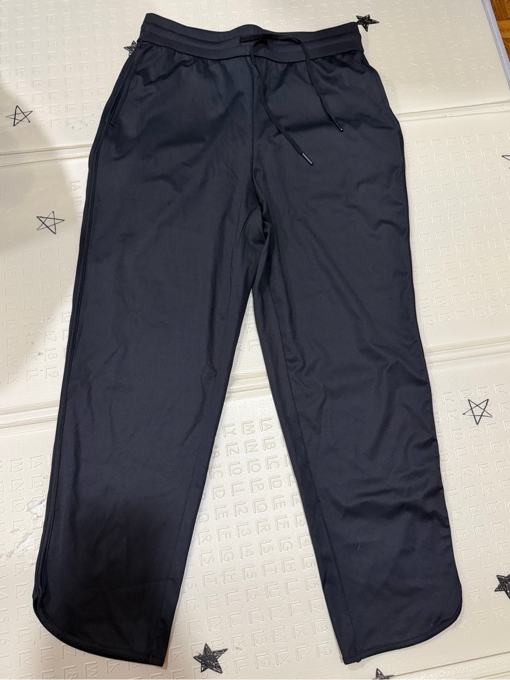 HALARA Black Athletic Jogger Pants with Drawstring